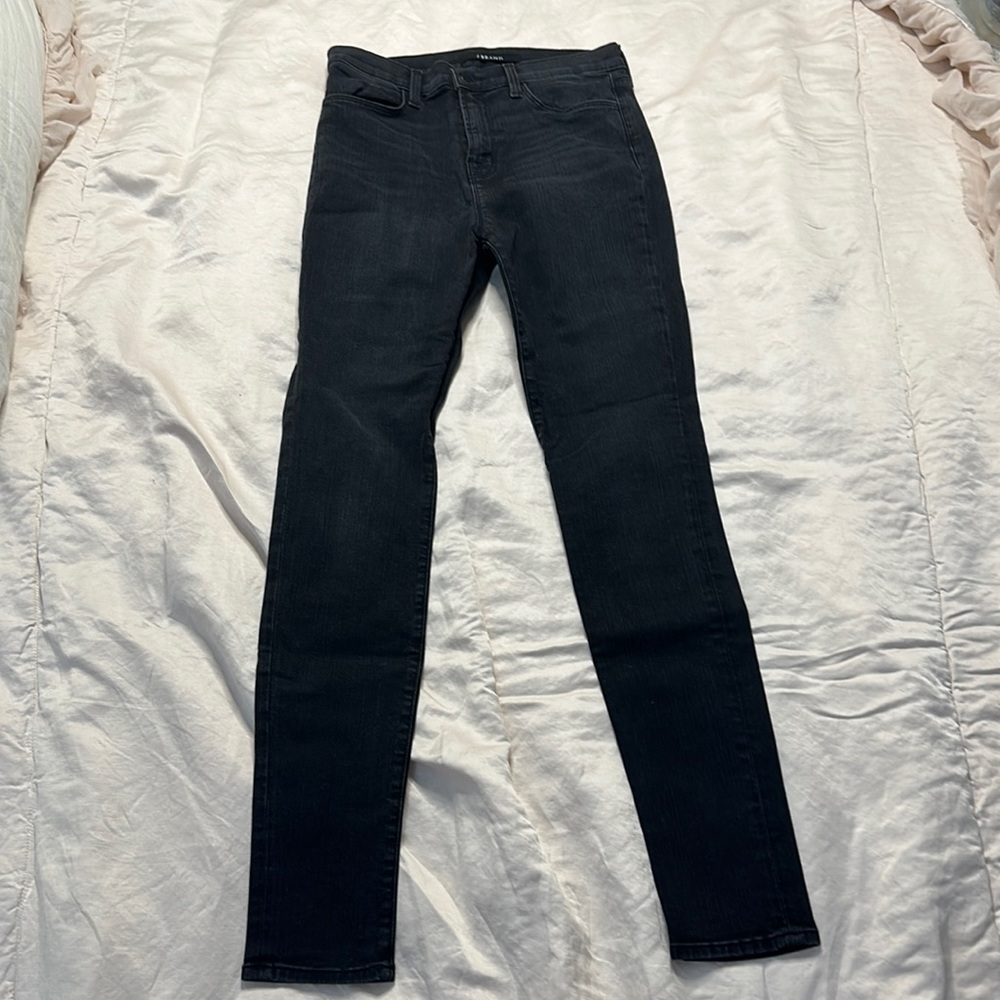 J Brand Maria Faded Black Jeans